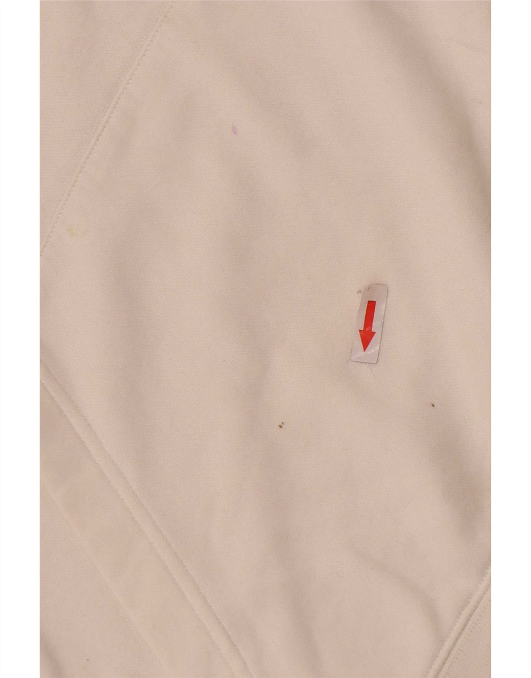Nike Mens Hoodie Jumper Medium White Cotton