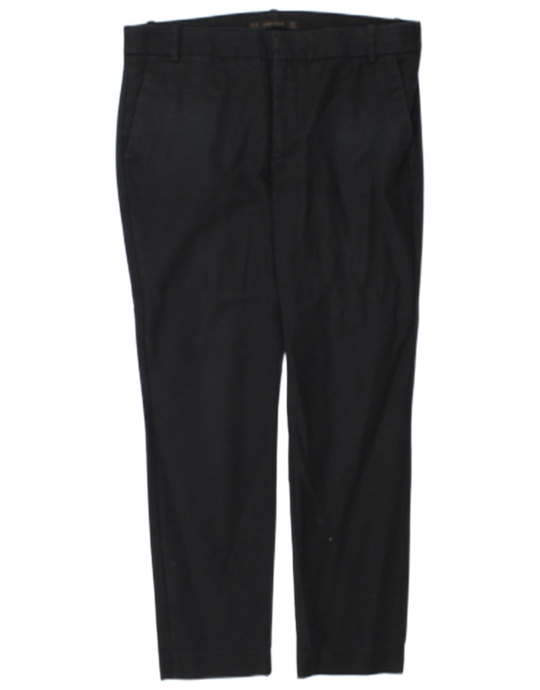 Zara Womens Slim Chino Trousers EU 38 Medium W28 L26 Navy Blue