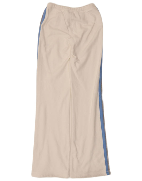 Nike Womens Tracksuit Trousers UK 6/8 XS  White Colourblock Cotton