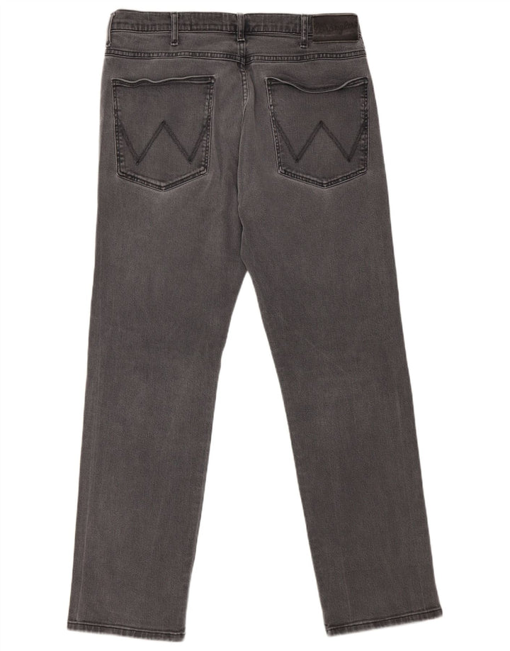 Wrangler Mens Arizona Straight Jeans W34 L30 Grey