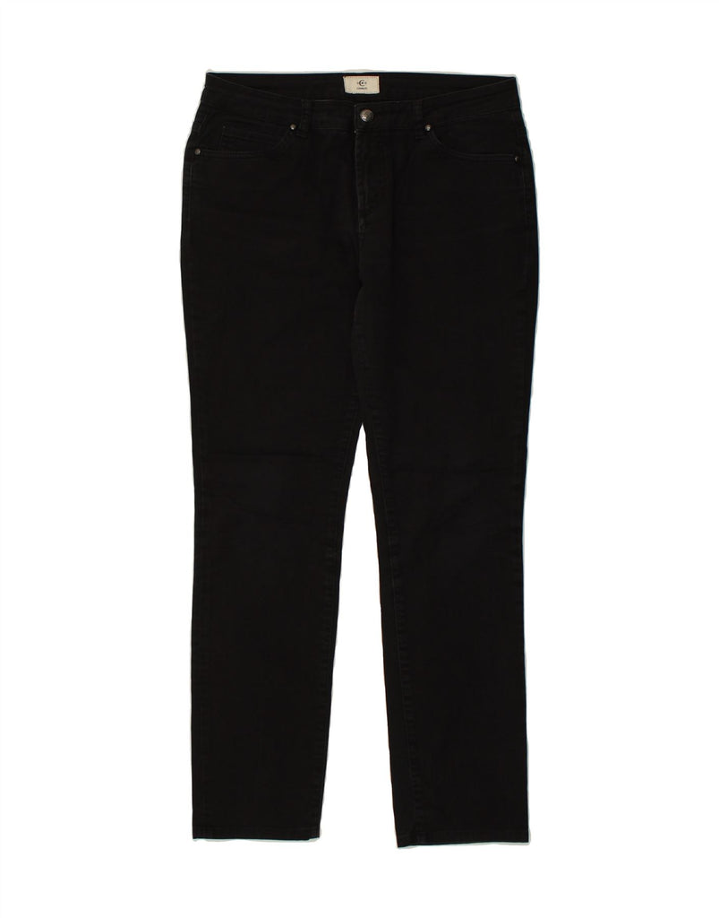 CERRUTI Womens Slim Jeans W32 L30  Black Cotton | Vintage Cerruti | Thrift | Second-Hand Cerruti | Used Clothing | Messina Hembry 