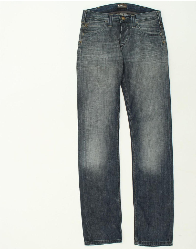 LEE Mens Straight Jeans W28 L34 Blue Cotton | Vintage Lee | Thrift | Second-Hand Lee | Used Clothing | Messina Hembry 