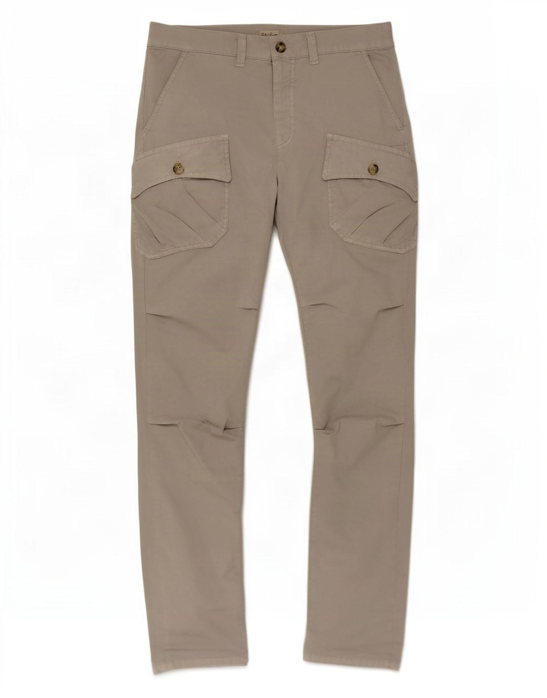 Vintage Mens Slim Cargo Trousers W31 L30 Grey Cotton