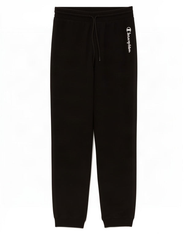 Champion Mens Tracksuit Trousers Joggers Small Black Cotton