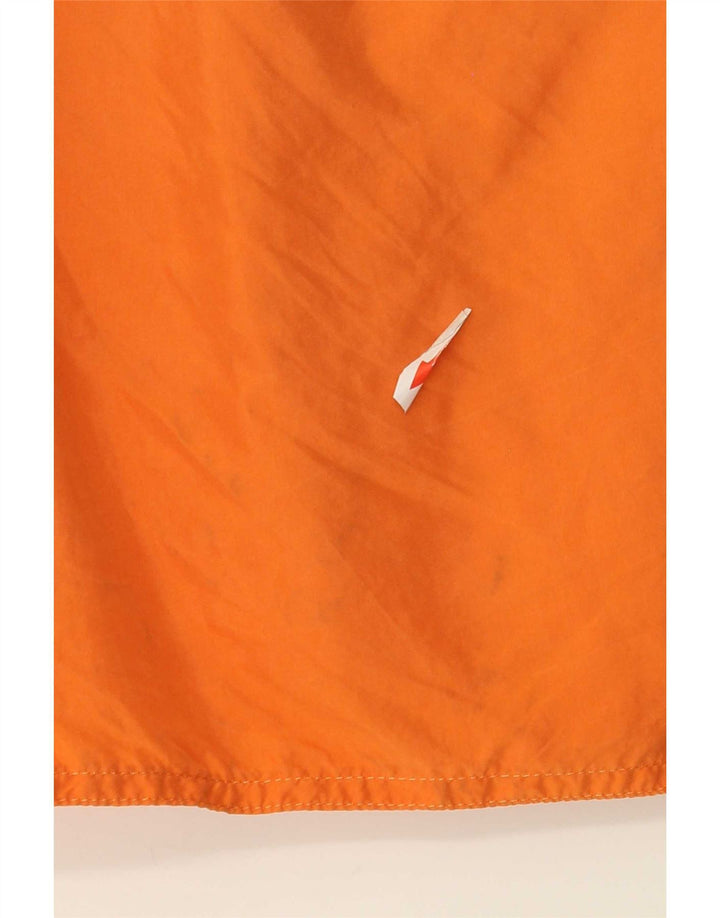 Vintage Womens Wrap Skirt Medium W28 Orange Silk