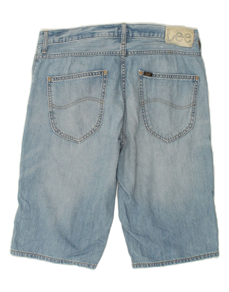 LEE Mens Denim Shorts W31 Medium Blue Cotton Vintage Lee and Second-Hand Lee from Messina Hembry 