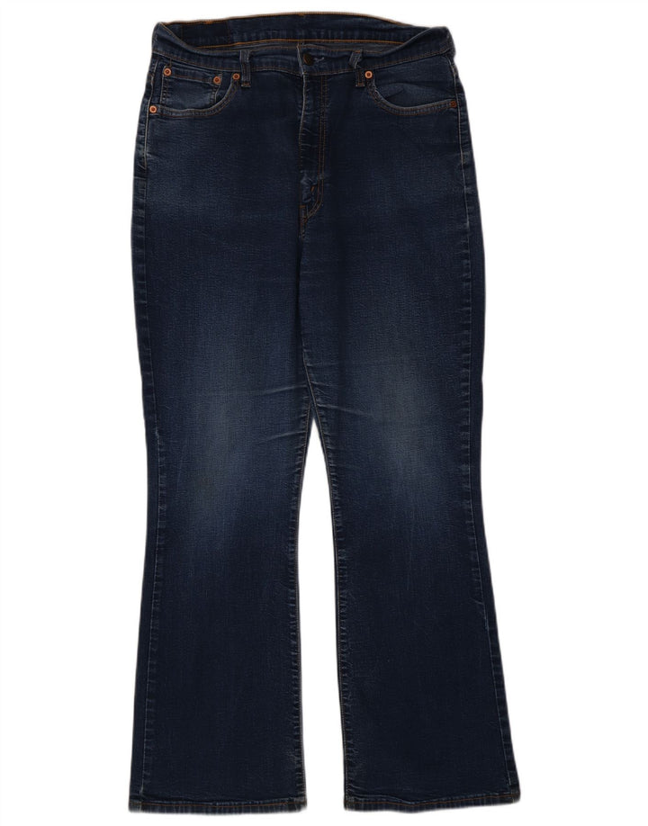 Levi's Womens 584 Bootcut Jeans W36 L30 Blue Cotton