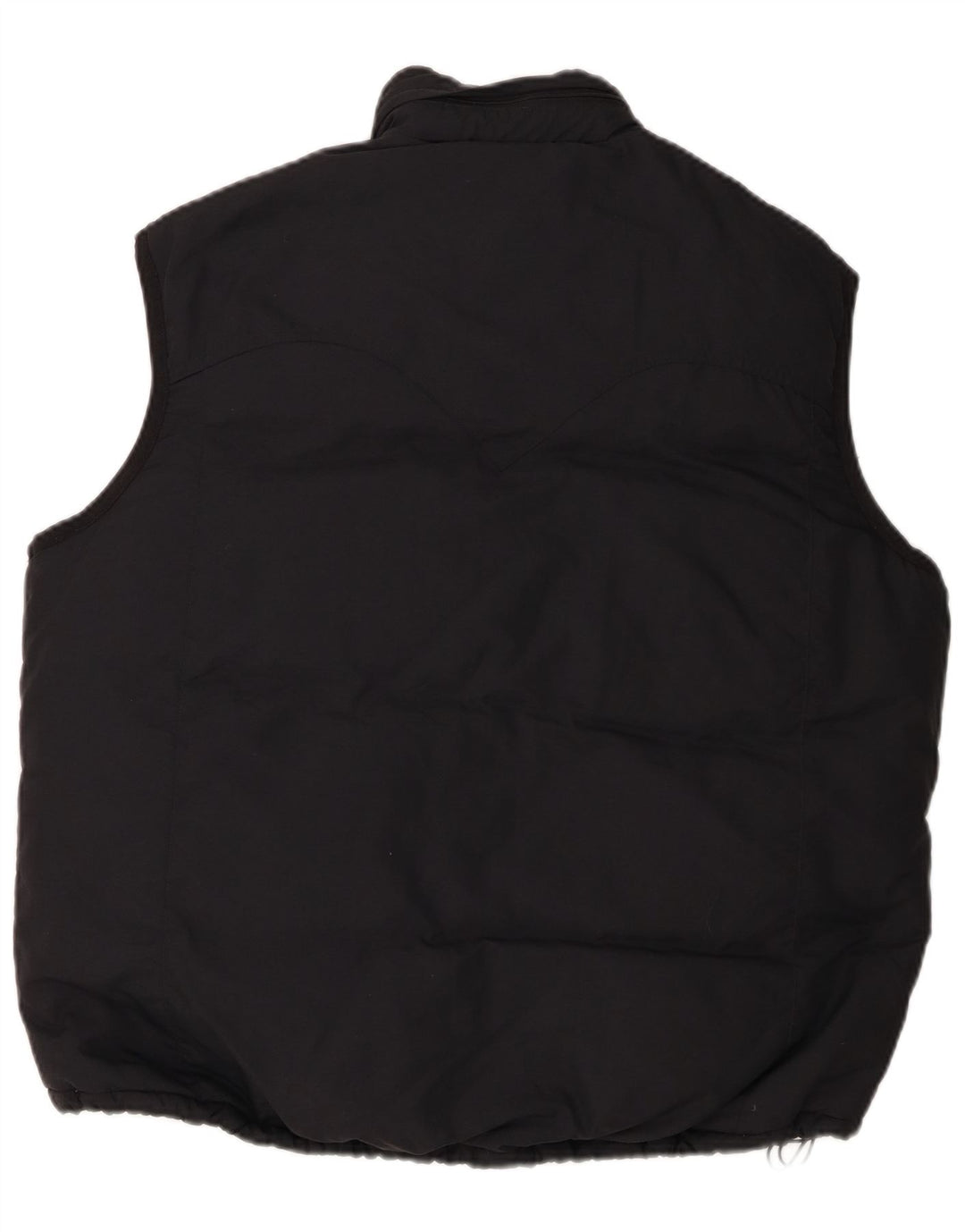 Levi's Mens Hooded Padded Gilet UK 40 Large Black Polyamide