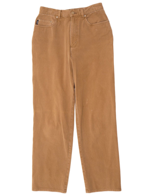 Ralph Lauren Womens High Waist Casual Trousers US 6 Medium W26 L28 Brown