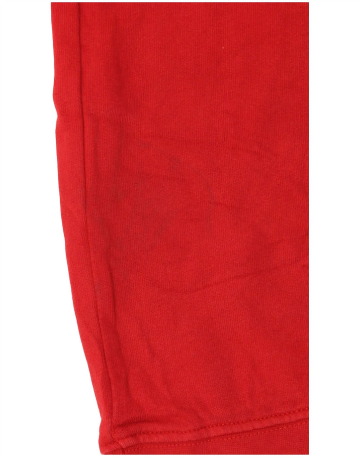 Pyrex Womens Graphic Oversized Sweatshirt Jumper UK 10 Small Red Cotton