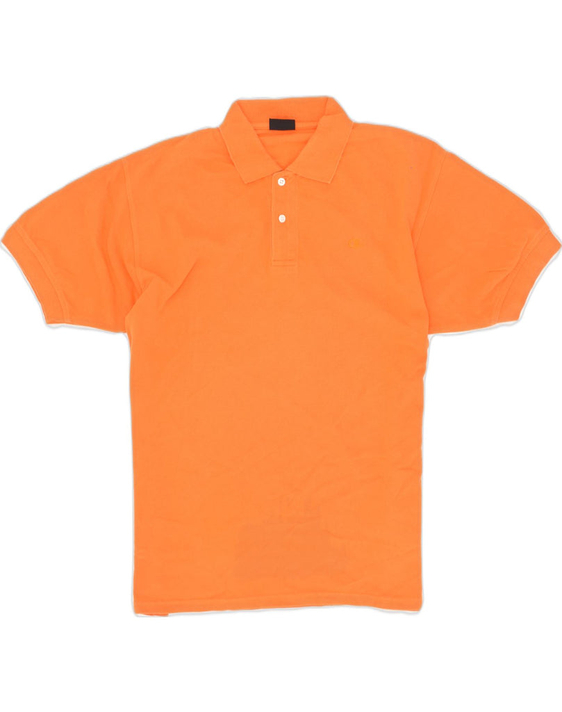 CHAMPION Mens Polo Shirt Large Orange Cotton | Vintage Champion | Thrift | Second-Hand Champion | Used Clothing | Messina Hembry 