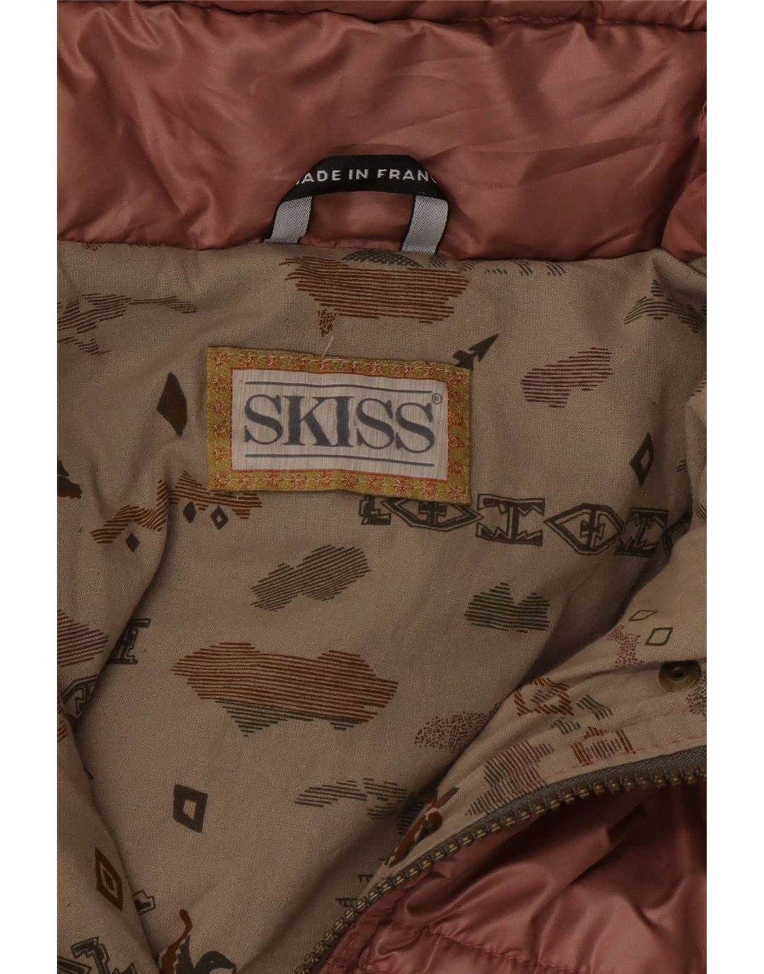 Skiss Womens Hooded Oversized Ski Jacket EU 44 XL Pink Polyester