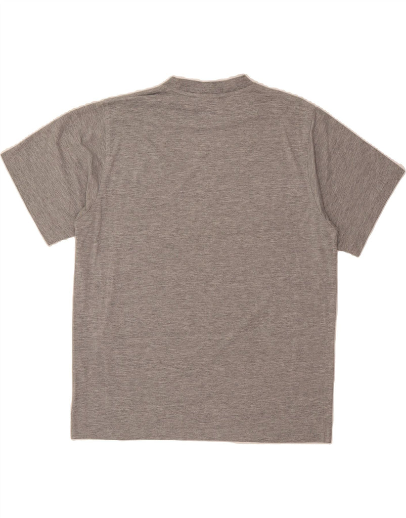 ADIDAS Mens T-Shirt Top Medium Grey Cotton Vintage Adidas and Second-Hand Adidas from Messina Hembry 