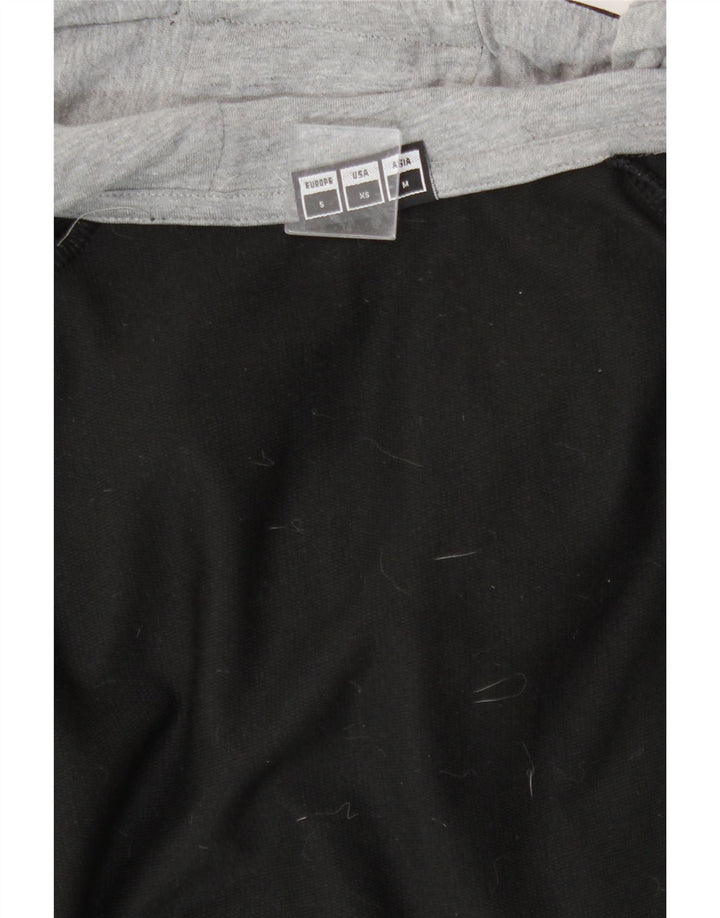 HUMMEL Mens Graphic Zip Hoodie Sweater Small Black Vintage Hummel and Second-Hand Hummel from Messina Hembry 
