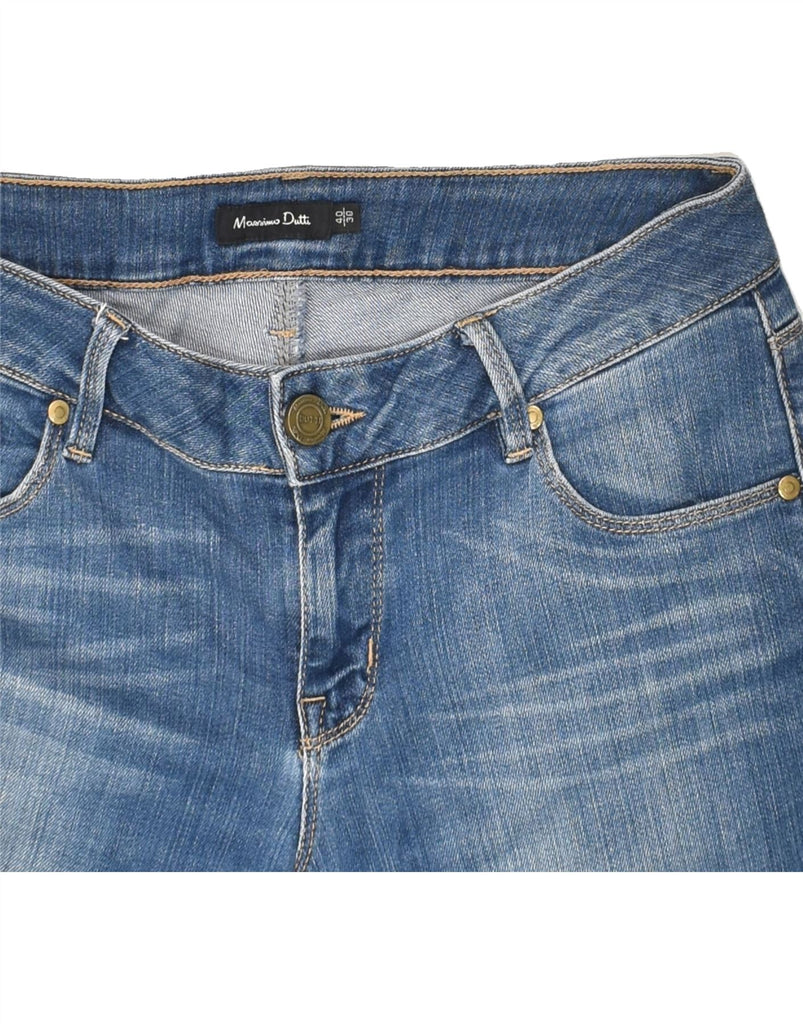 MASSIMO DUTTI Womens Bootcut Jeans W30 L32 Blue Cotton | Vintage Massimo Dutti | Thrift | Second-Hand Massimo Dutti | Used Clothing | Messina Hembry 
