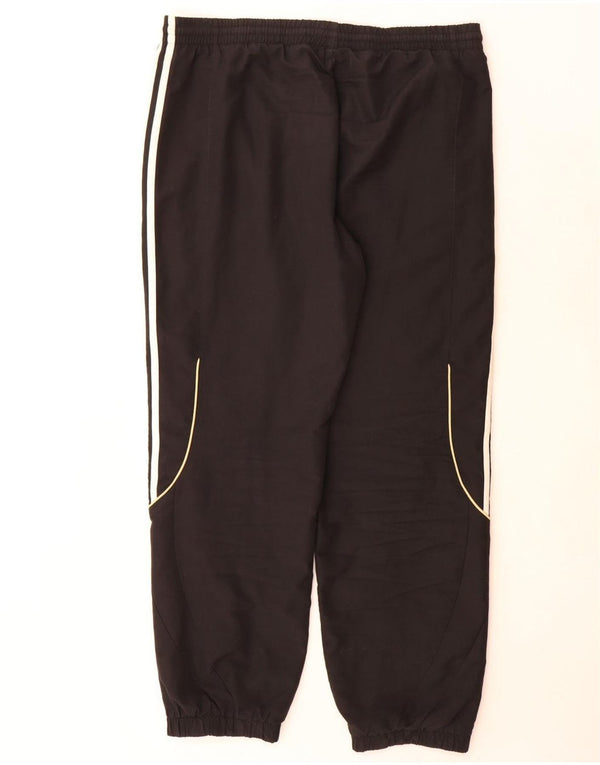 Adidas Mens Tracksuit Trousers Joggers UK 42/44 Large  Black Polyester