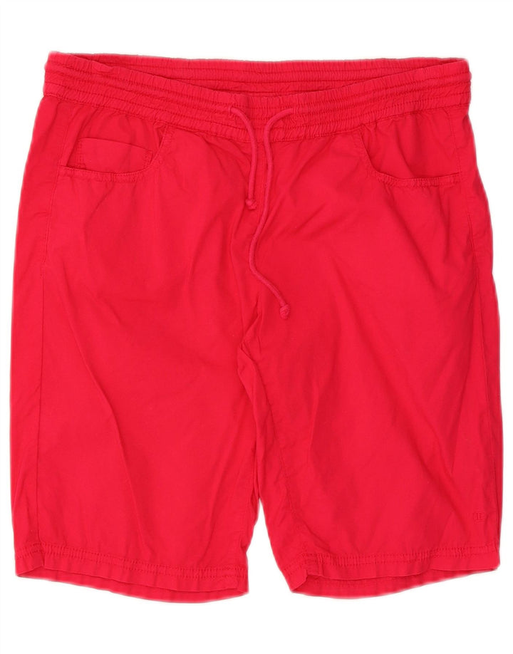 CHAMPION Womens Casual Shorts Medium W30  Red