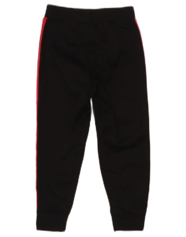 Nike Boys Tracksuit Trousers Joggers 2-3 Years Black Colourblock Polyester