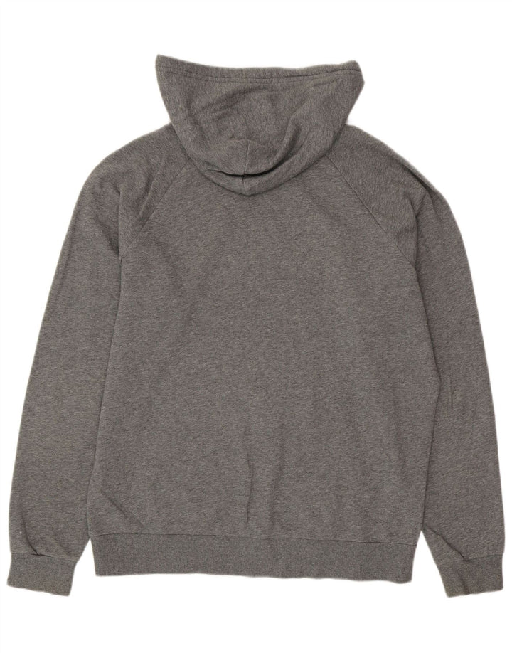 UNDER ARMOUR Mens Hoodie Jumper Large Grey