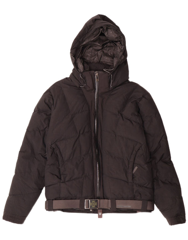 Helly Hansen Mens Hooded Padded Jacket UK 38 Medium Black Nylon