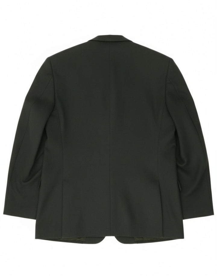 Pierre Cardin Mens 3 Button Blazer Jacket IT 50 Large Khaki Wool