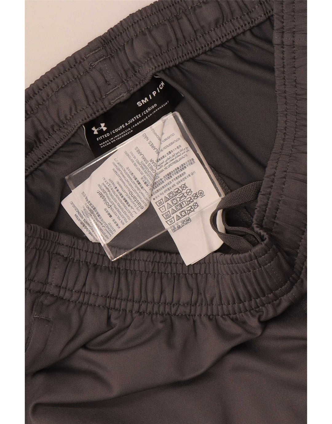 Under Armour Mens Tracksuit Trousers Small Grey Polyester