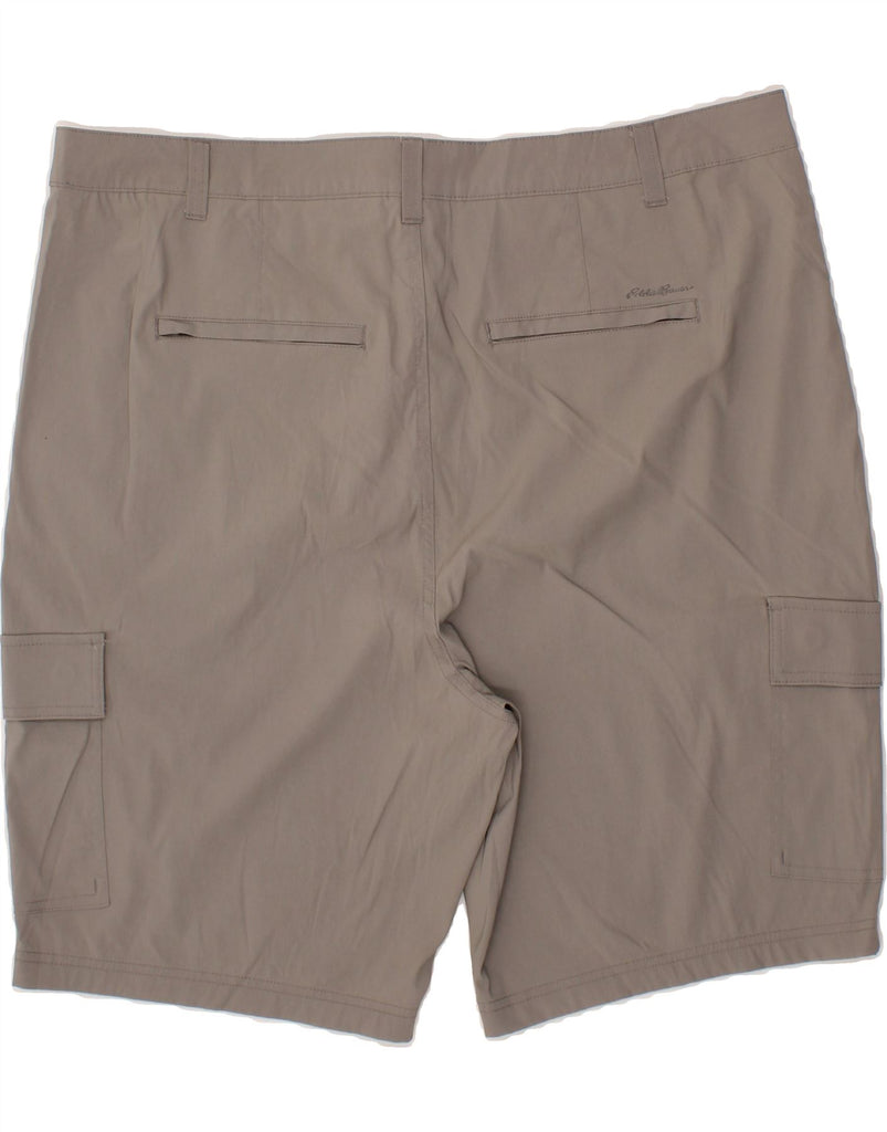 EDDIE BAUER Mens Cargo Shorts W42  2XL Grey Nylon Vintage Eddie Bauer and Second-Hand Eddie Bauer from Messina Hembry 