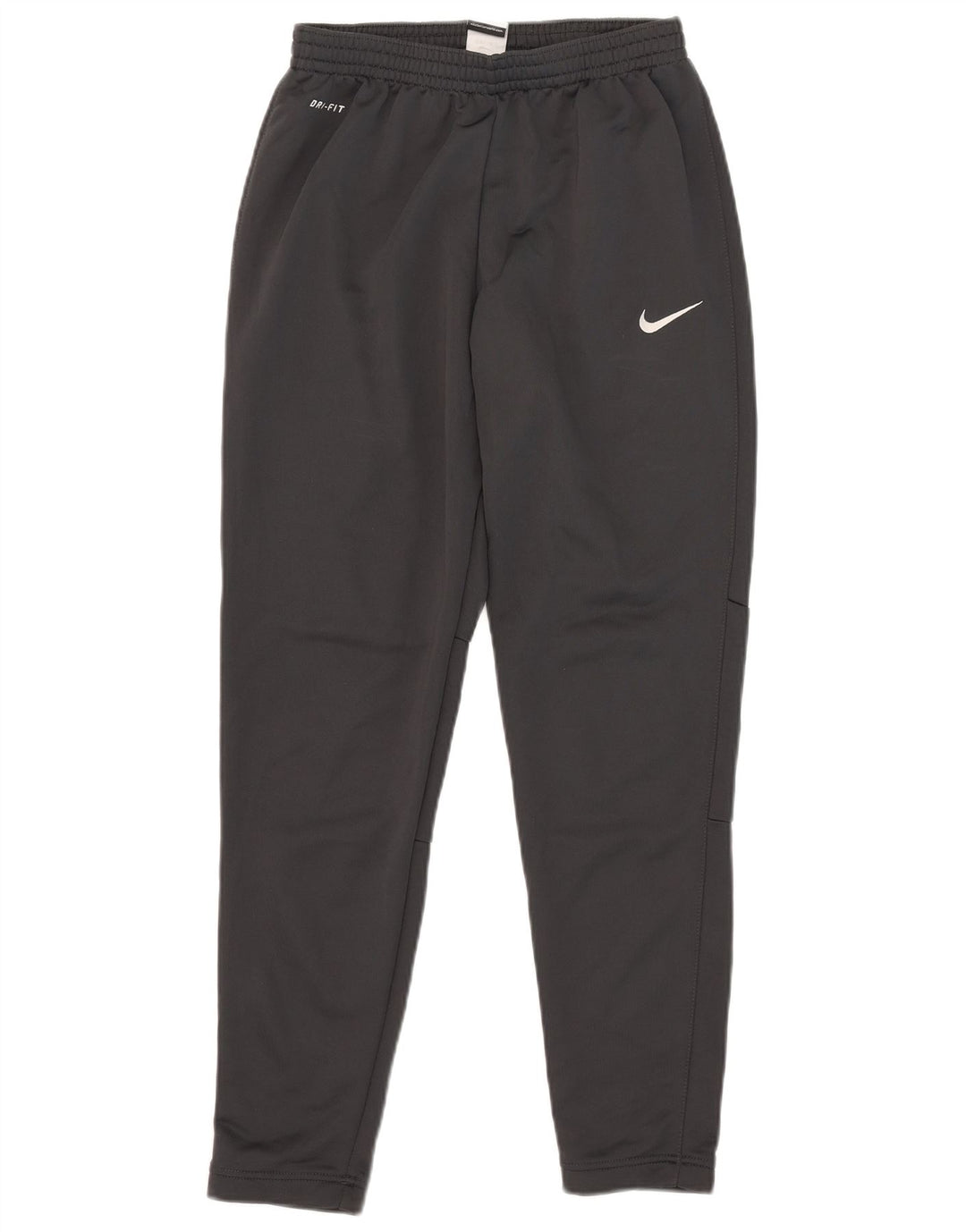 Nike Mens Dri Fit Tracksuit Trousers Small Grey Polyester
