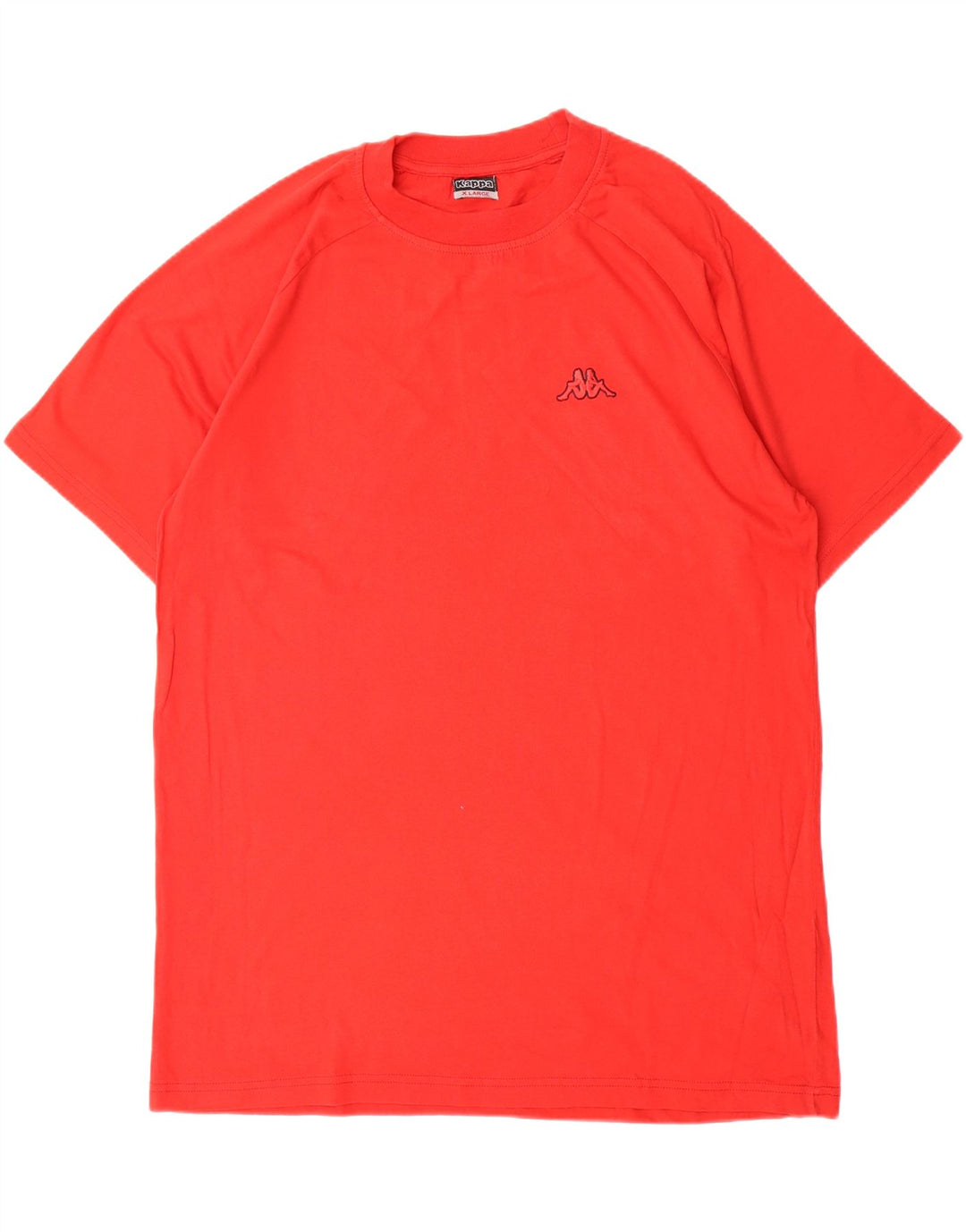KAPPA Mens T-Shirt Top XL Red Cotton