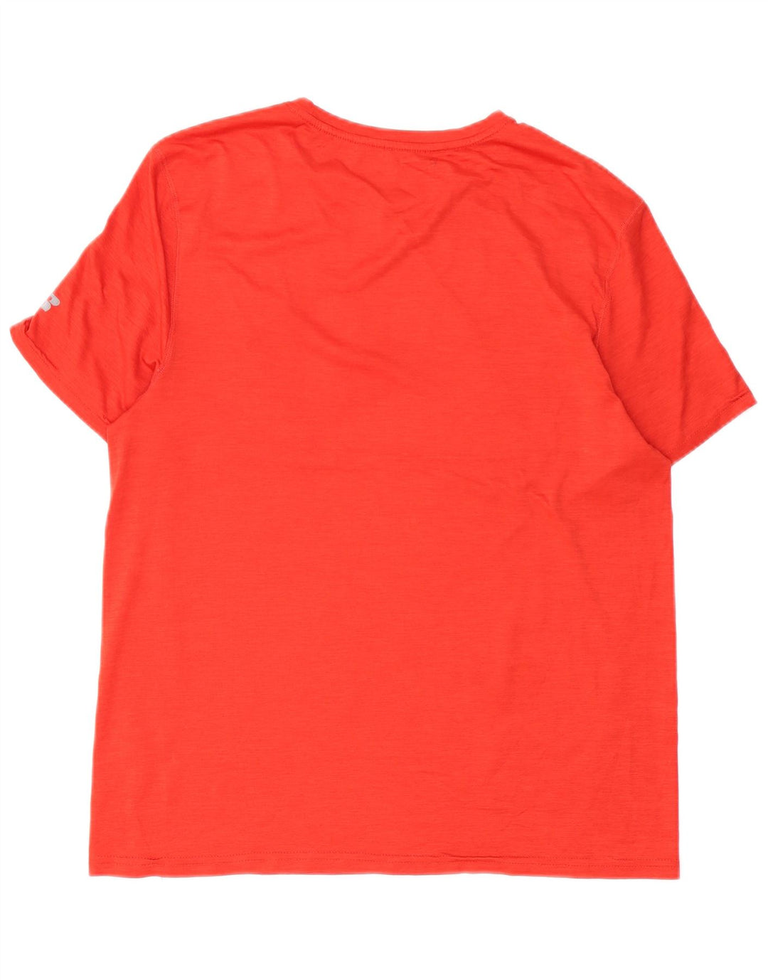 RUSSELL ATHLETIC Mens T-Shirt Top UK 38/40 Medium Red Polyester