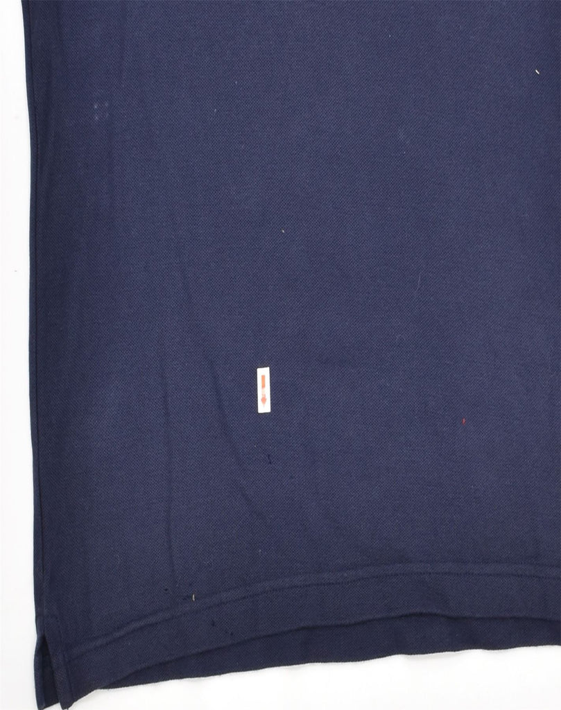 FILA Mens Polo Shirt Small Navy Blue Cotton | Vintage | Thrift | Second-Hand | Used Clothing | Messina Hembry 