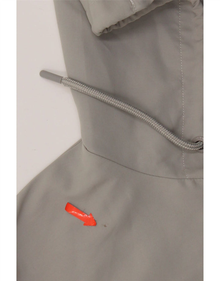 Fila Mens Zip Hoodie Sweater Small Grey Colourblock Polyester