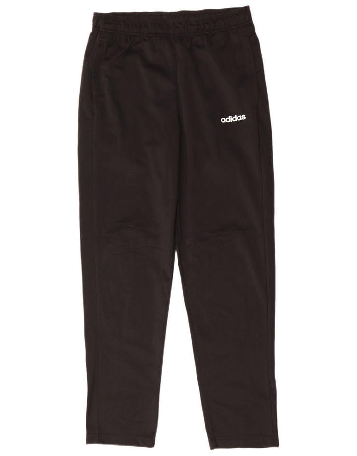 Adidas Mens Tracksuit Trousers Medium Black Polyester