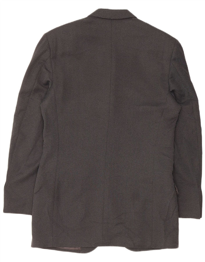 Carlo Pignatelli Mens Longline 4 Button Blazer Jacket IT 48 Medium Grey