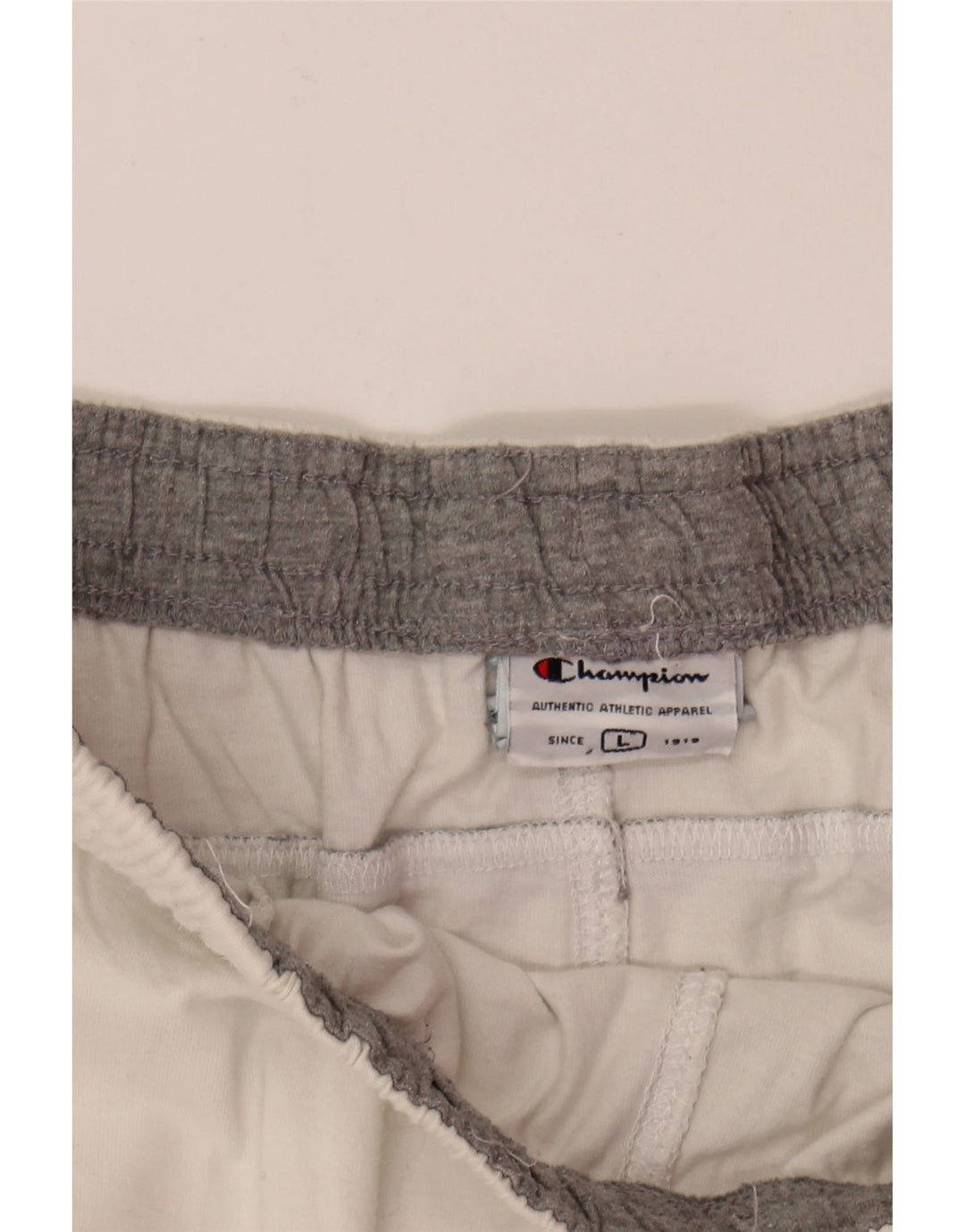 CHAMPION Mens Sport Shorts Large White Cotton Vintage Champion and Second-Hand Champion from Messina Hembry 