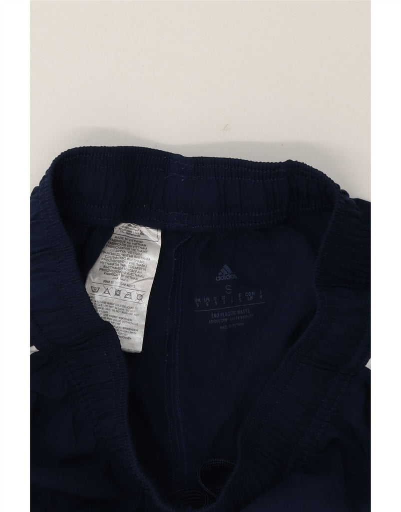 ADIDAS Mens Aeroready Sport Shorts UK 10 Small  Navy Blue Polyester Vintage Adidas and Second-Hand Adidas from Messina Hembry 