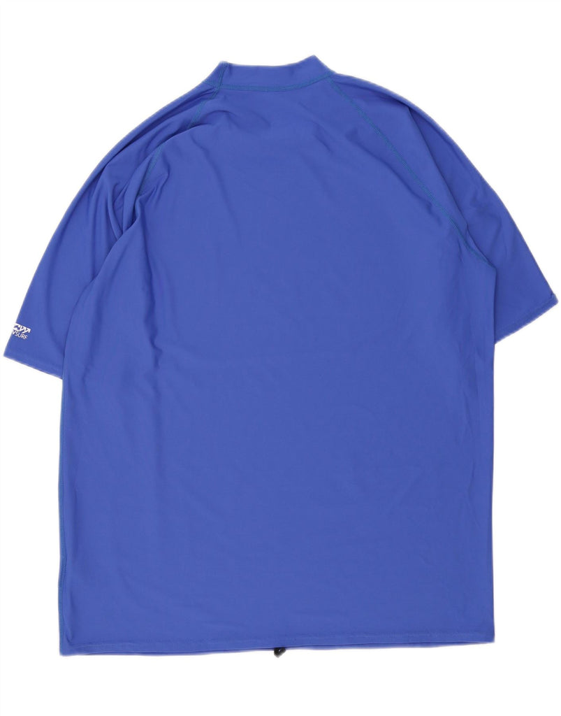 BILLABONG Mens Relaxed Fit Graphic T-Shirt Top 2XL Blue Polyester Vintage Billabong and Second-Hand Billabong from Messina Hembry 