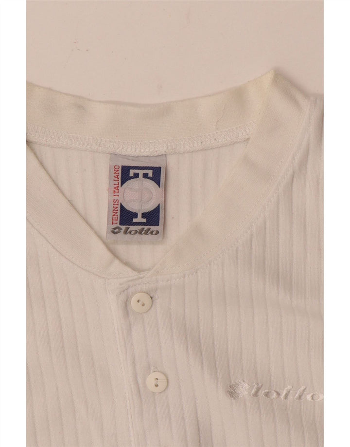 Lotto Mens Vest Top Small White