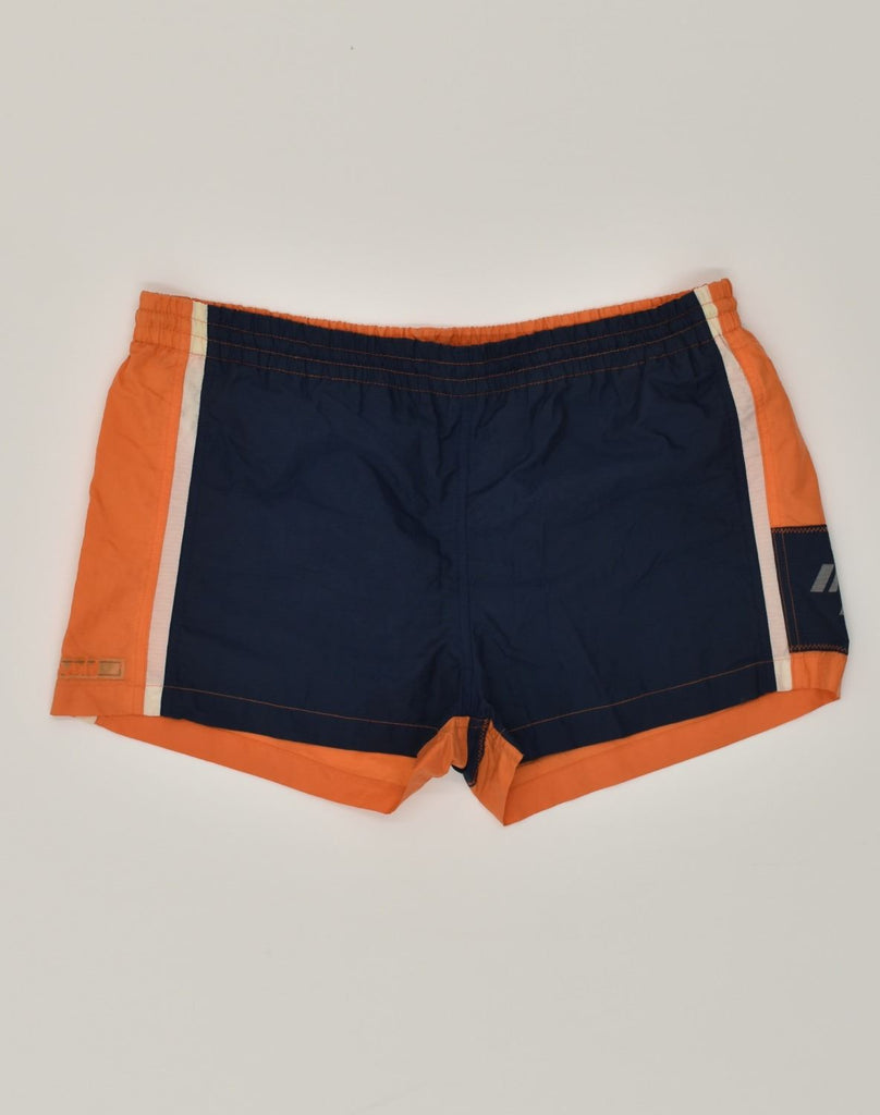 INVICTA Mens Sport Shorts XL Orange Colourblock Nylon | Vintage Invicta | Thrift | Second-Hand Invicta | Used Clothing | Messina Hembry 