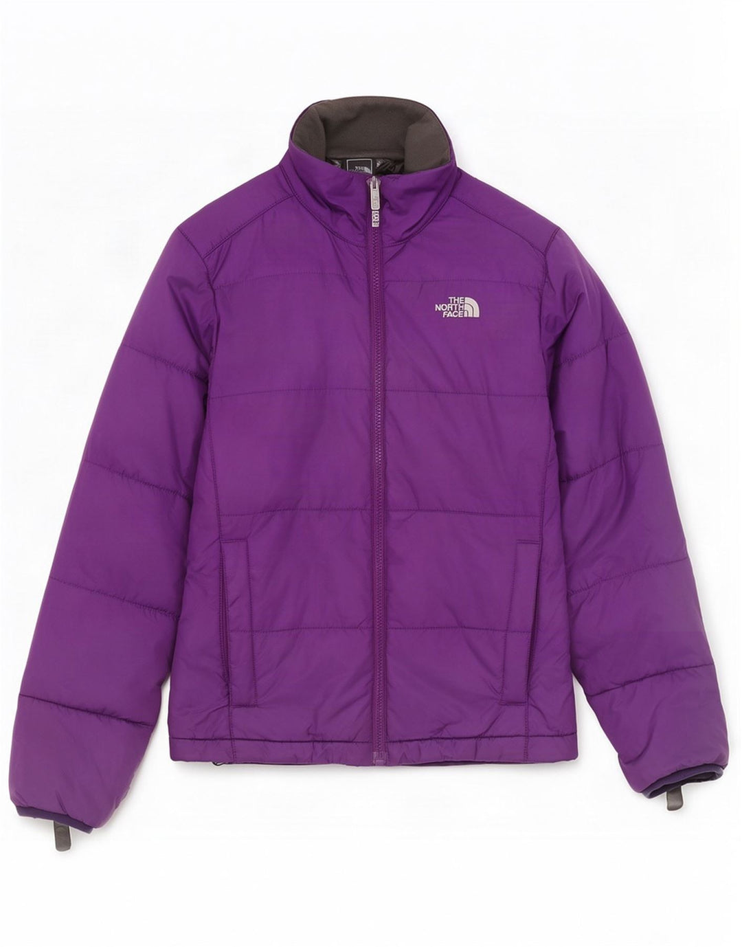 The North Face Womens Liner Padded Jacket UK 10 Small Purple Nylon