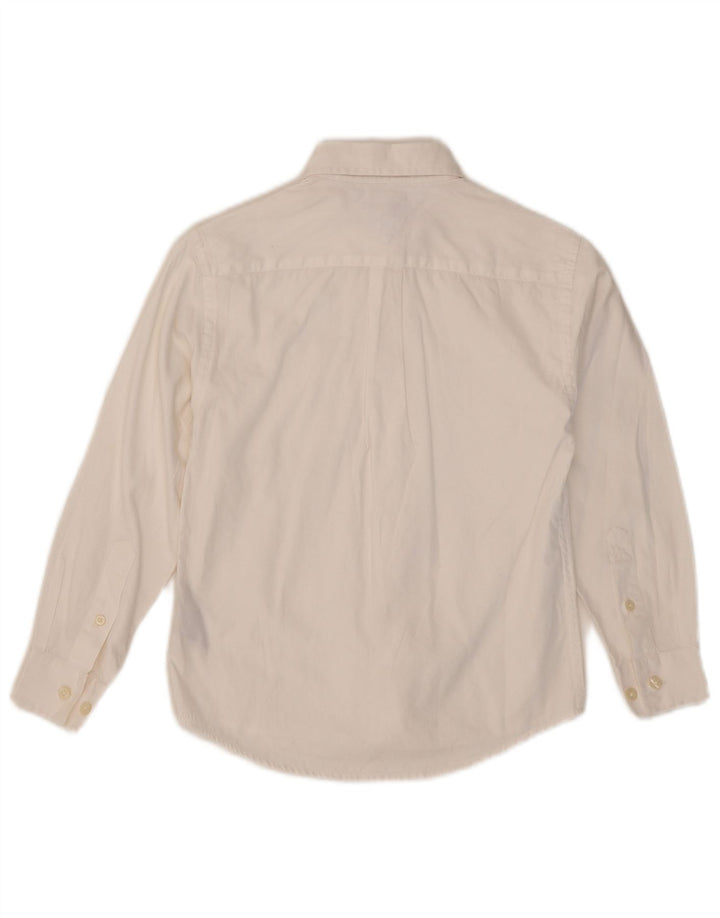 Tommy Hilfiger Boys Shirt 7-8 Years XS White Cotton