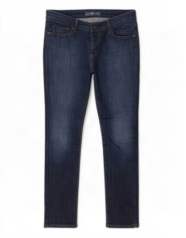 Levi's Womens Skinny Jeans W30 L30 Blue Cotton