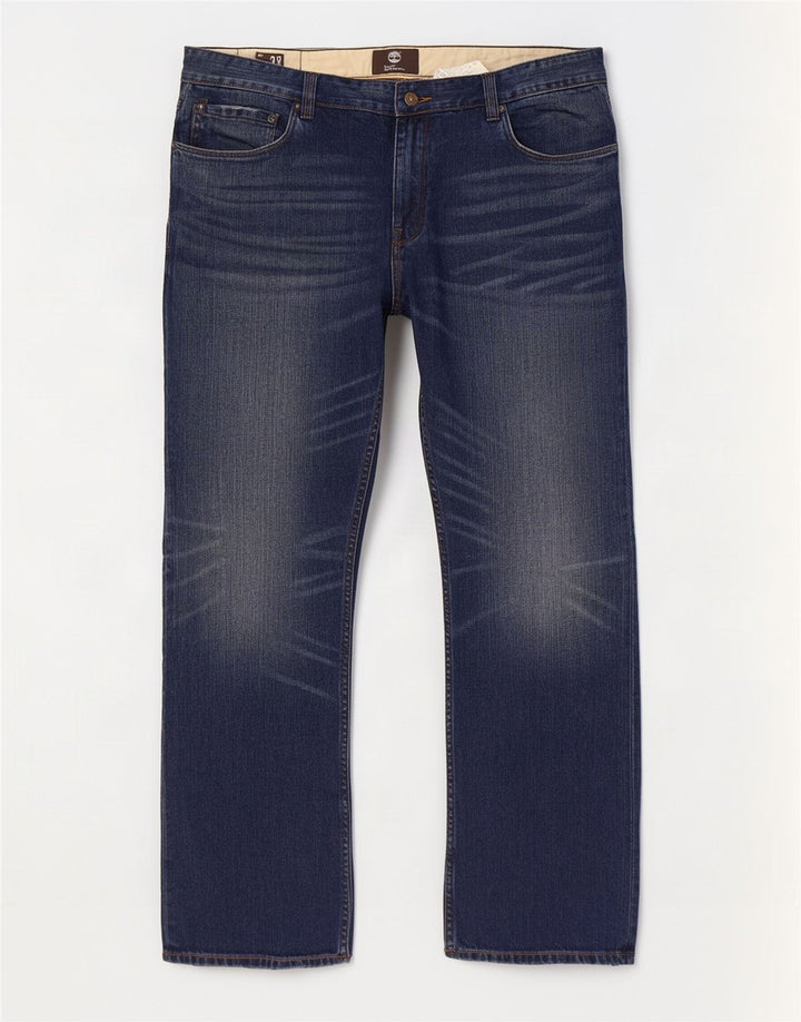 Timberland Mens Earthkeepers Straight Jeans W38 L33 Blue Cotton