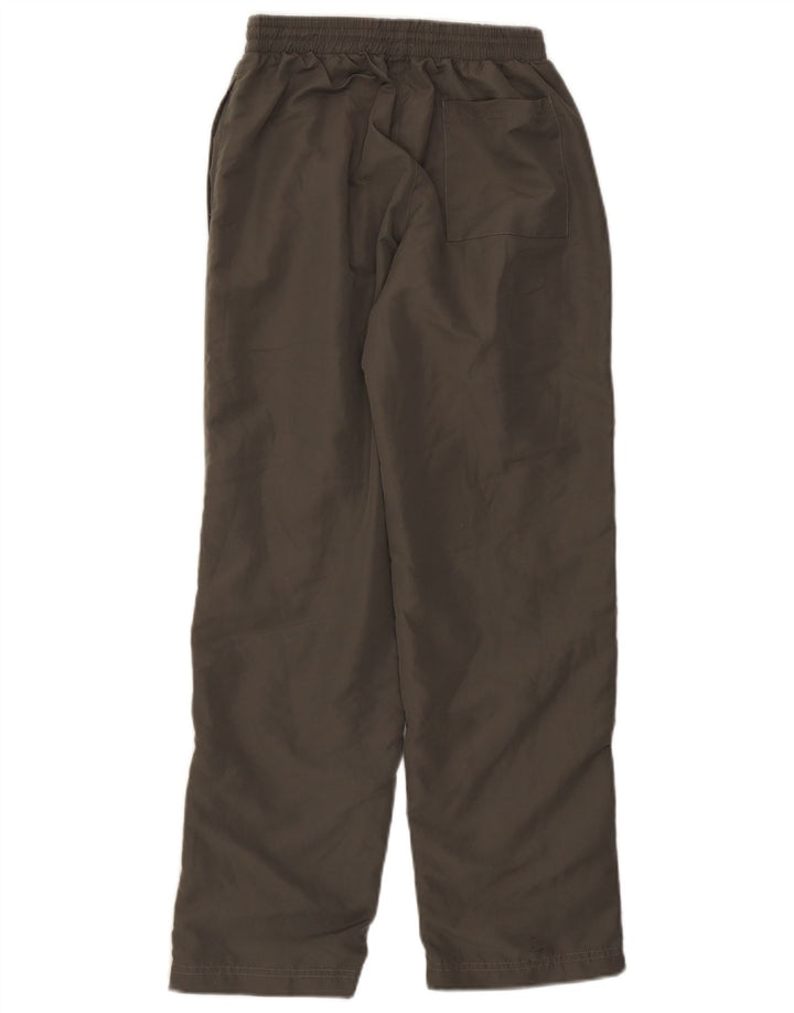 Reebok Boys Tracksuit Trousers 13-14 Years Khaki Polyester