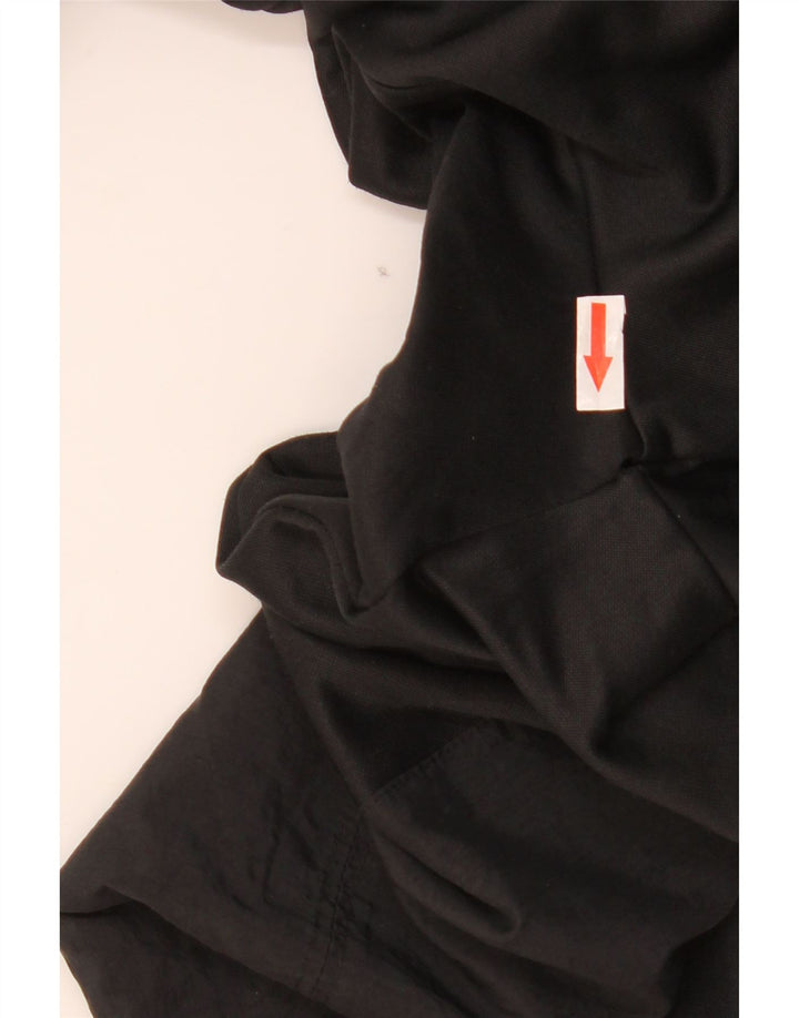 Nike Mens Dri Fit Zip Hoodie Sweater Medium Black Polyester