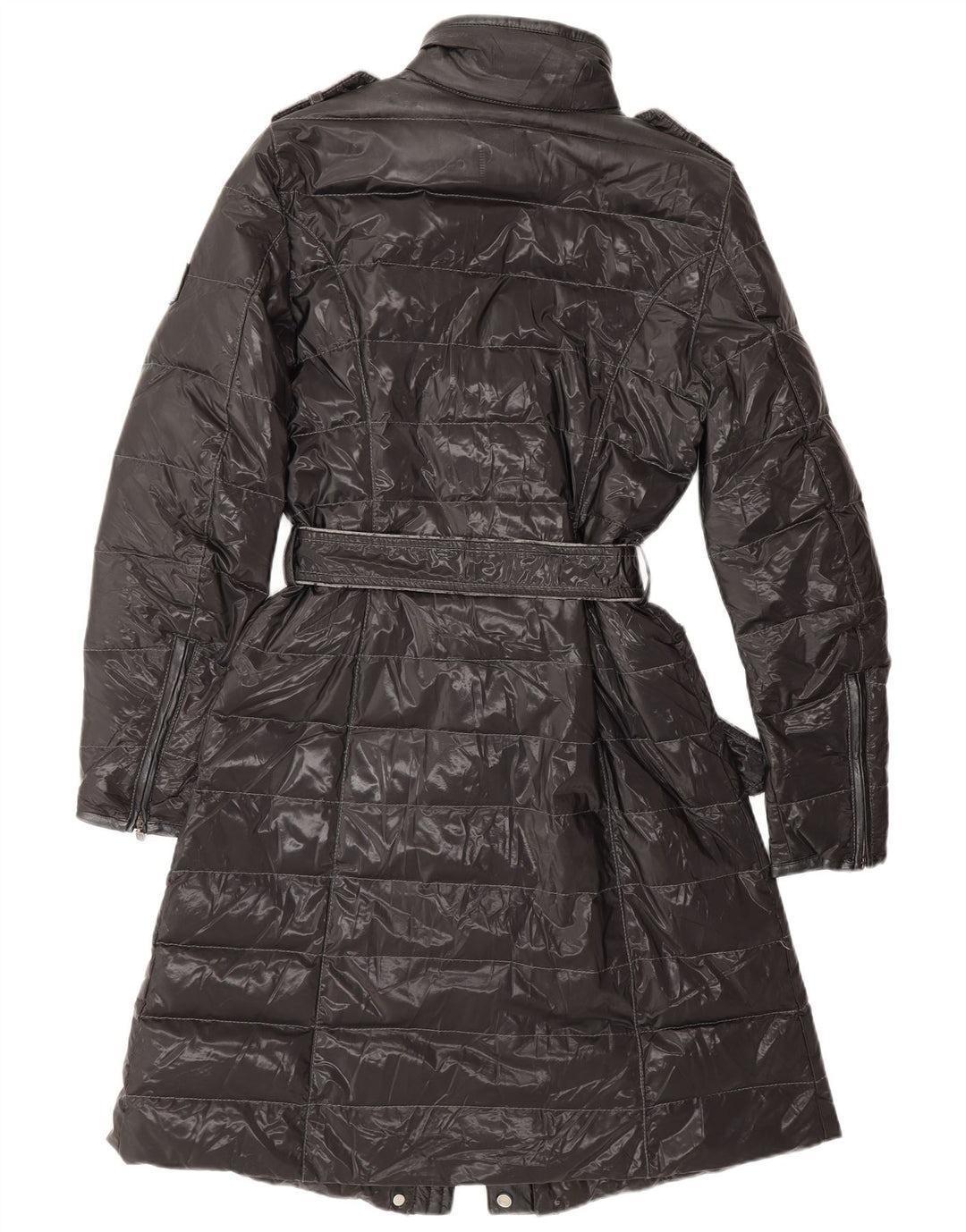 BELSTAFF Womens Padded Coat IT 42 Medium Black Polyamide Classic