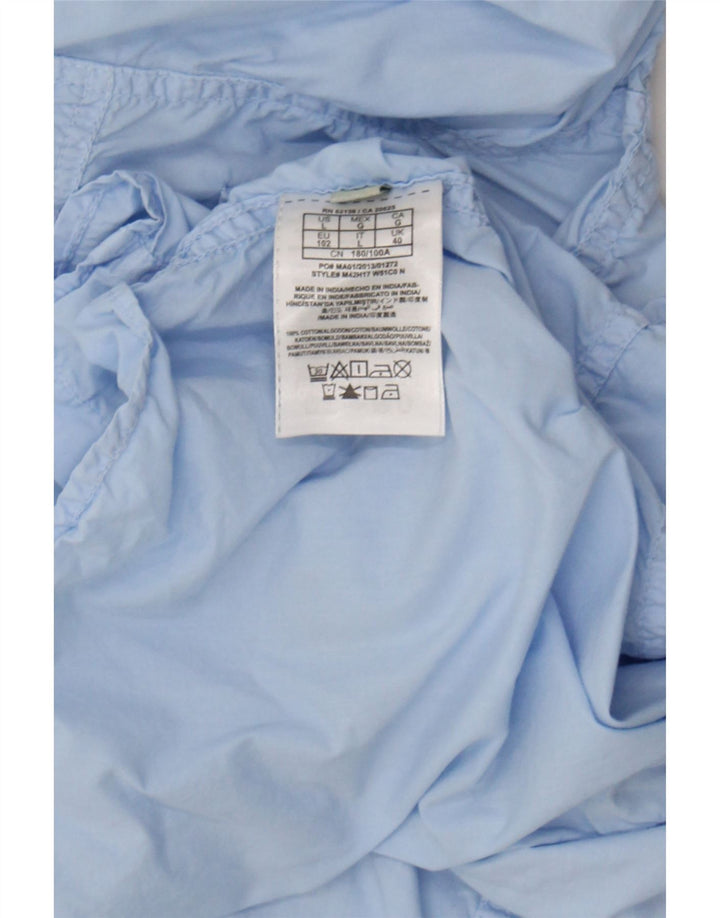 GUESS Mens Shirt UK 40 Medium Blue Cotton Vintage Guess and Second-Hand Guess from Messina Hembry 