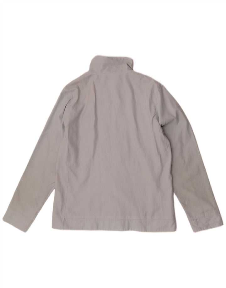 Champion Womens Tracksuit Top Jacket UK 16 Large Grey Polyester