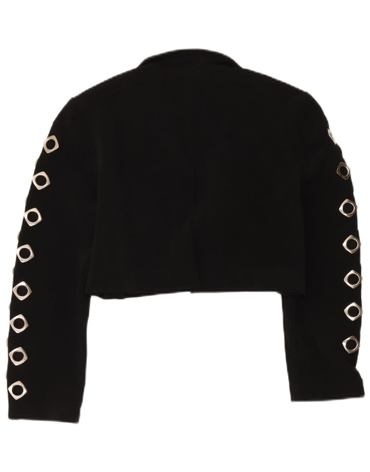 Tadashi Womens Bolero Jacket UK 12 Medium Black