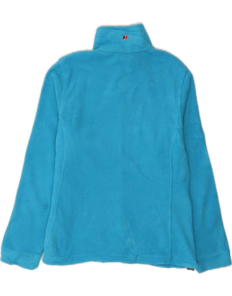 BERGHAUS Womens Fleece Jacket UK 16 Large  Blue Polyester Vintage Berghaus and Second-Hand Berghaus from Messina Hembry 